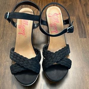 Jelly Pop comfort fit cork wedge, 7.5